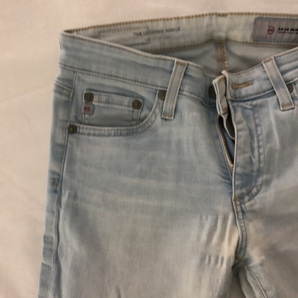 AG JEANS - light wash, 360 contour, low rise, size 26R - Picture 2 of 3